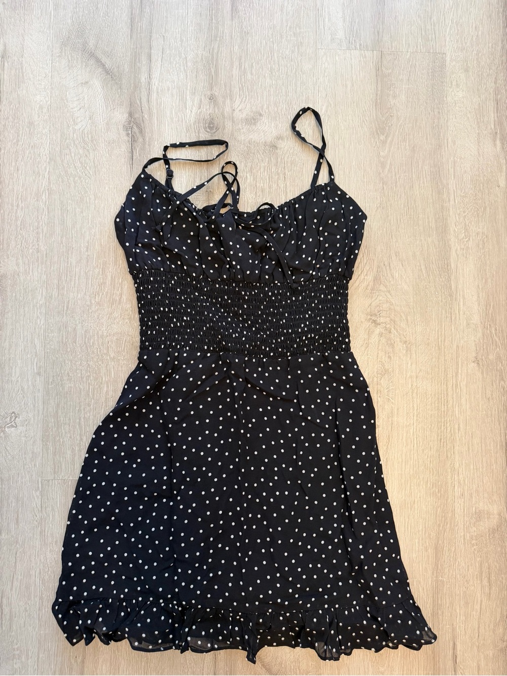 Reformation Polka Dot Mini Dress